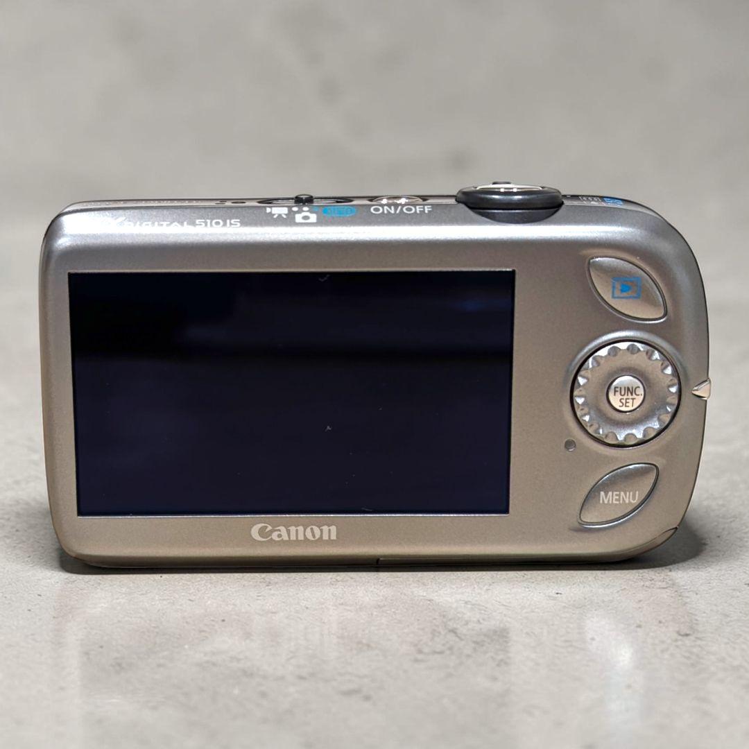 美品 大人気 動作確認済 Canon IXY 510 IS デジカメ シルバー