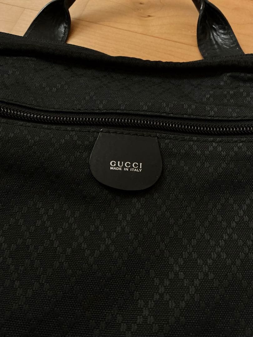 Used GUCCI 旅行用鞄　バッグ　黒