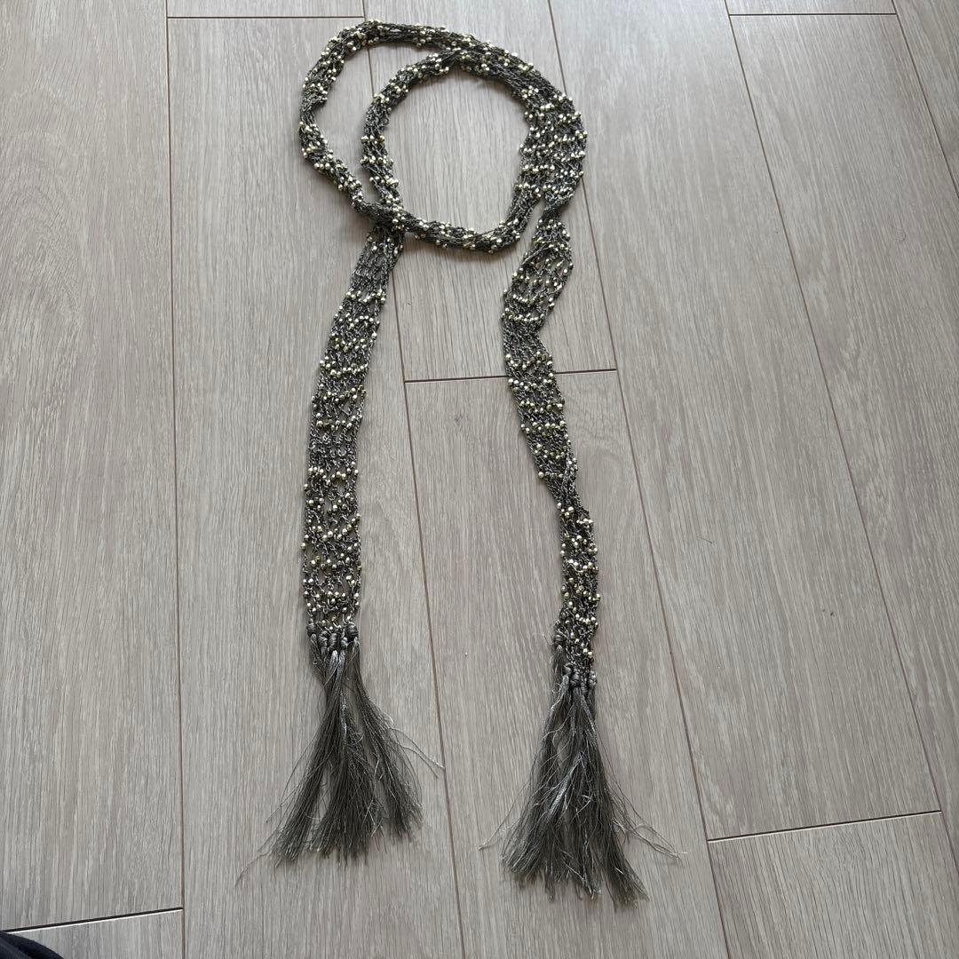 フランス製　シルク　希少アクセサリー