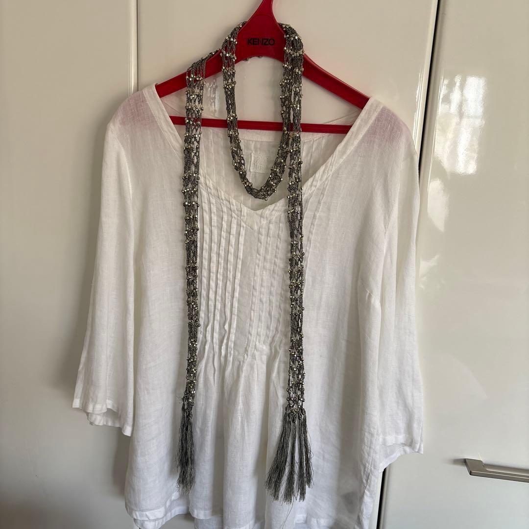 フランス製　シルク　希少アクセサリー