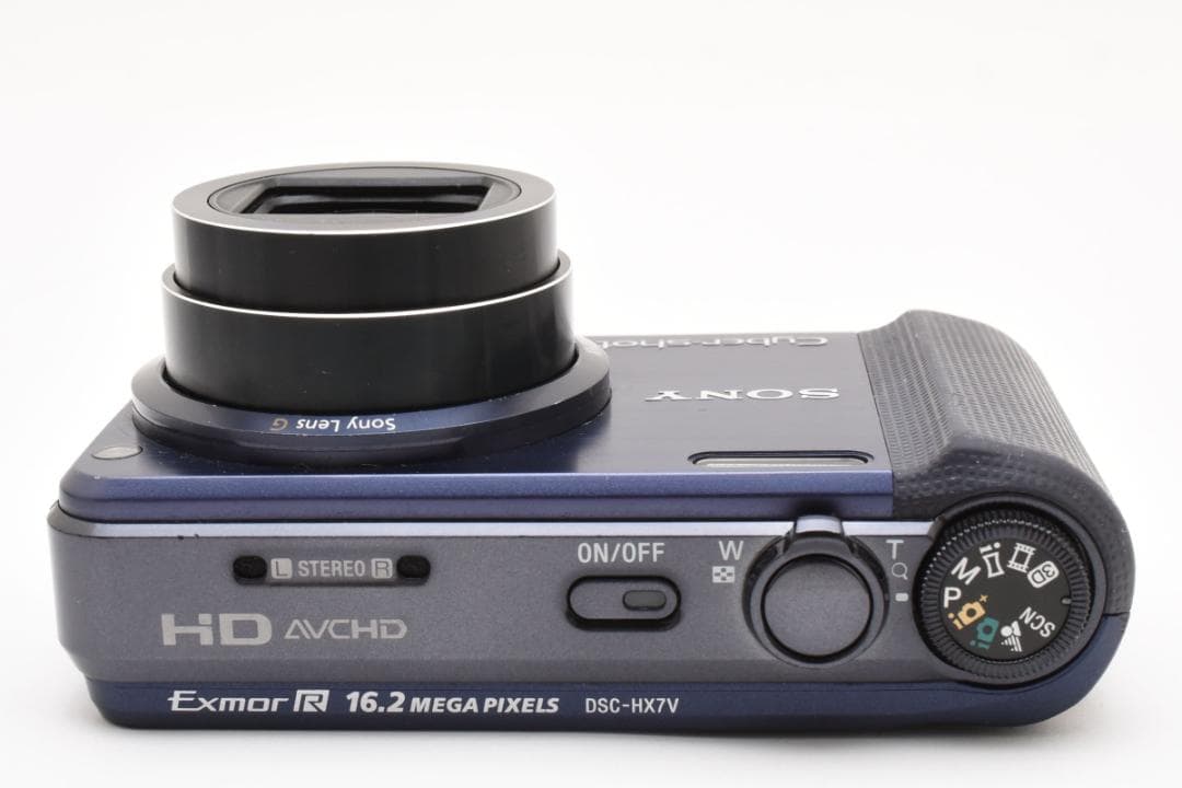 【動作確認済】SONY Cyber-shot DSC-HX7V ブルー 元箱付