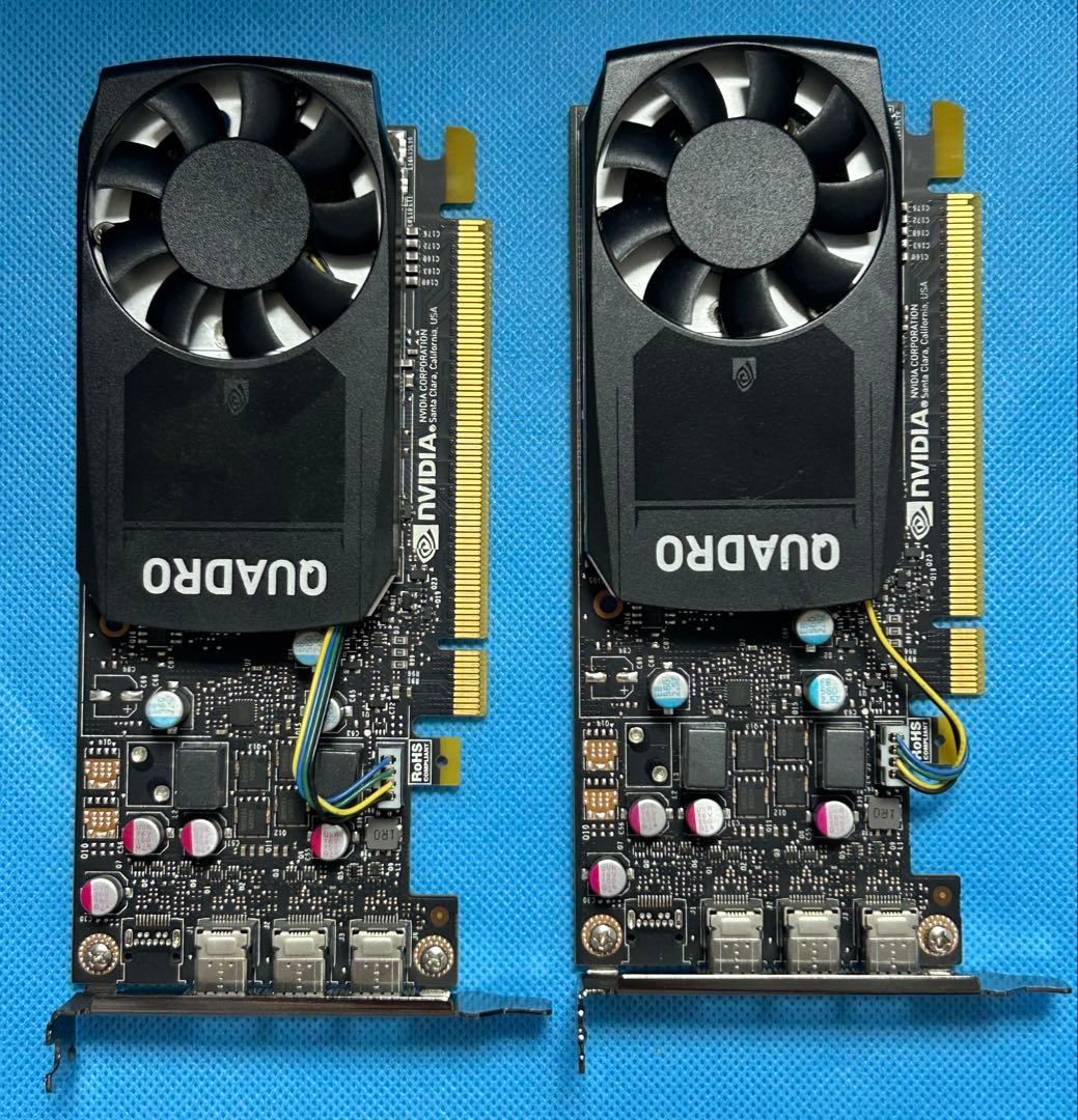 正常動作品 NVIDIA QUADRO P400 x2枚