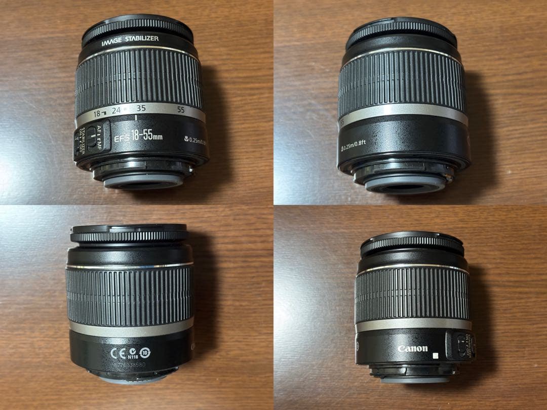 Canon EOS Kiss X3 ダブルズームキット 動作確認済み 一部難有り