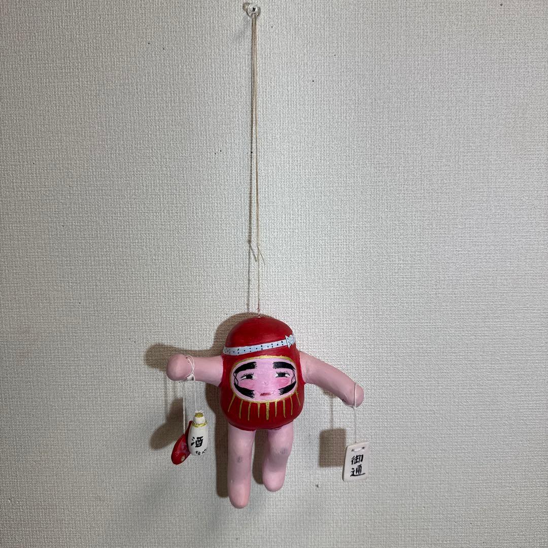 酒買いだるま 郷土玩具