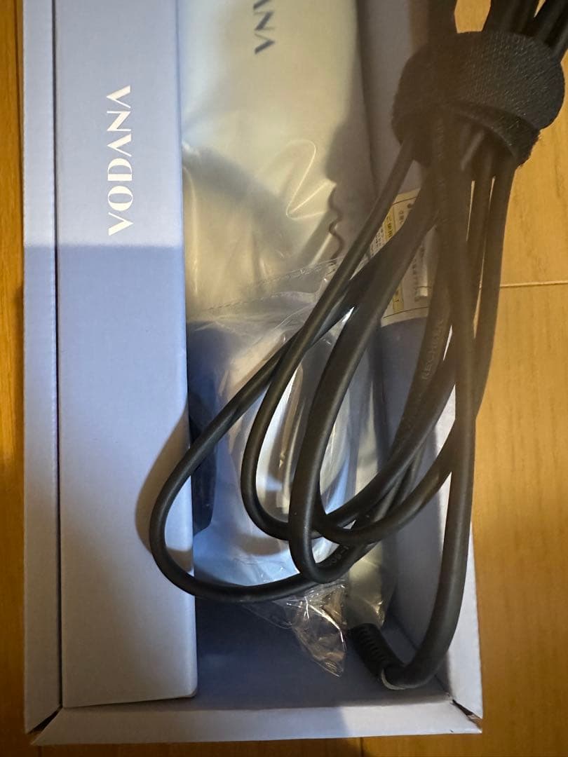 VODANA トリプルフローウェーブヘアアイロン ライトブルー　40mm