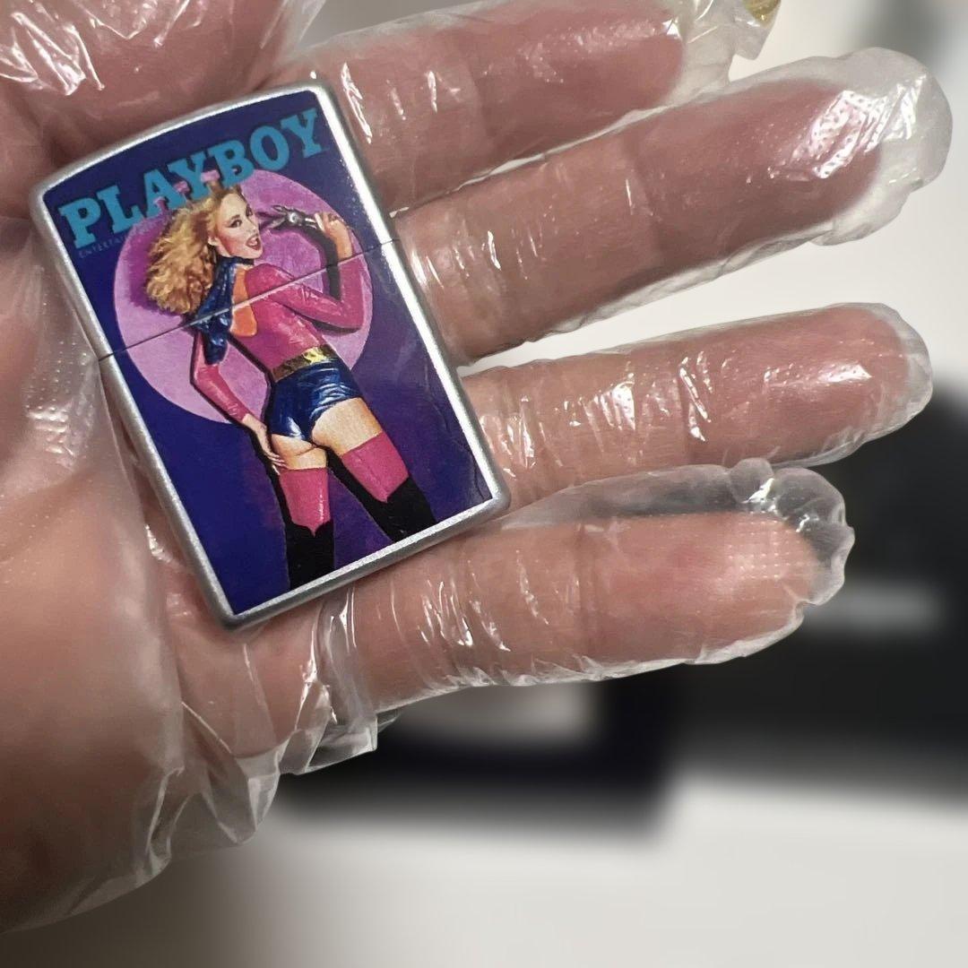 【未使用】ZIPPO PLAYBOY 2003年製 プレイボーイ ジッポー 箱付
