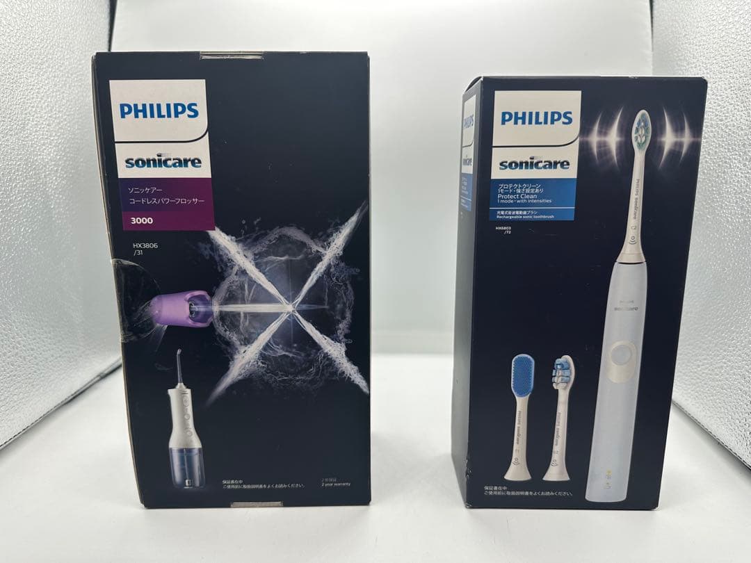 PHILIPS Sonicare パワーフロッサー＆プロテクトクリーン セット