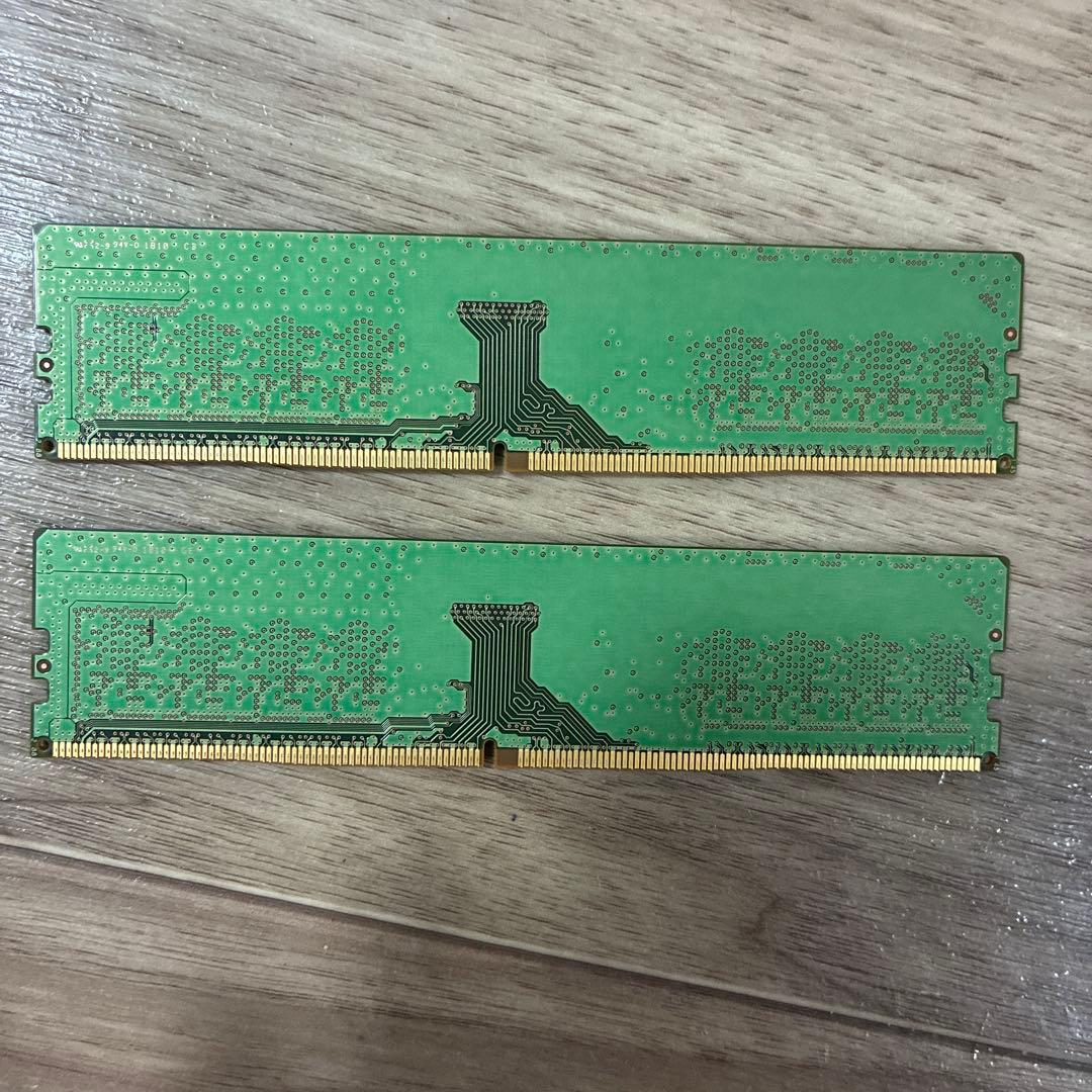 SAMSUNG PC4-2666V 8GB ２枚組 DDR4-21300