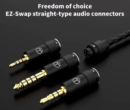 [新品、未使用] KZ-PR3 有線イヤホン＆TRN リケーブルプラグ