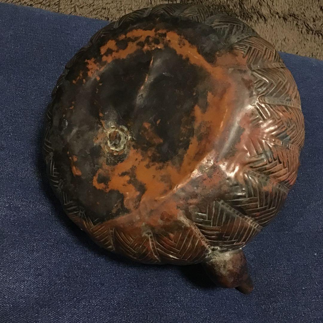鎚起銅器　金属工芸　薬缶