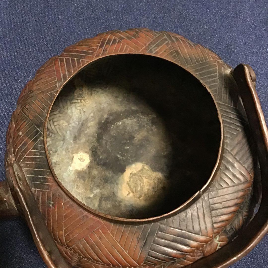 鎚起銅器　金属工芸　薬缶