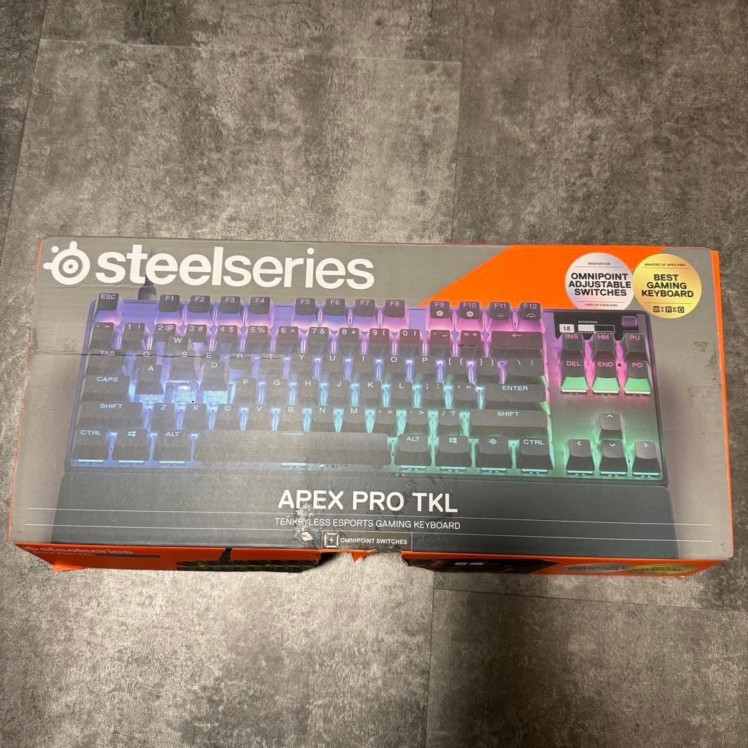 SteelSeries Apex Pro TKL 2023 メカニカルキーボード