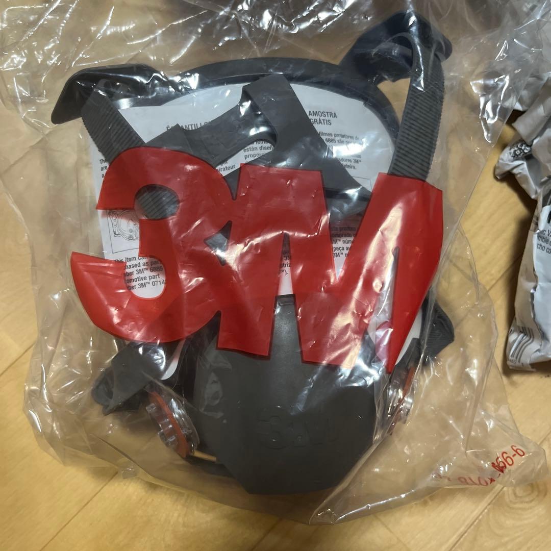3M 防毒マスク　6000F フィルター6セット付き