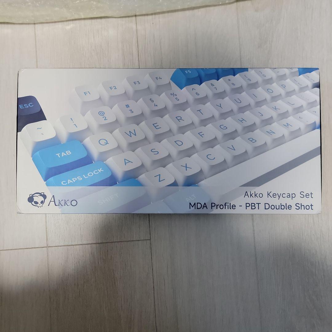 AKKO ZOO UNC BLUE PBT キーキャップセット　MDA