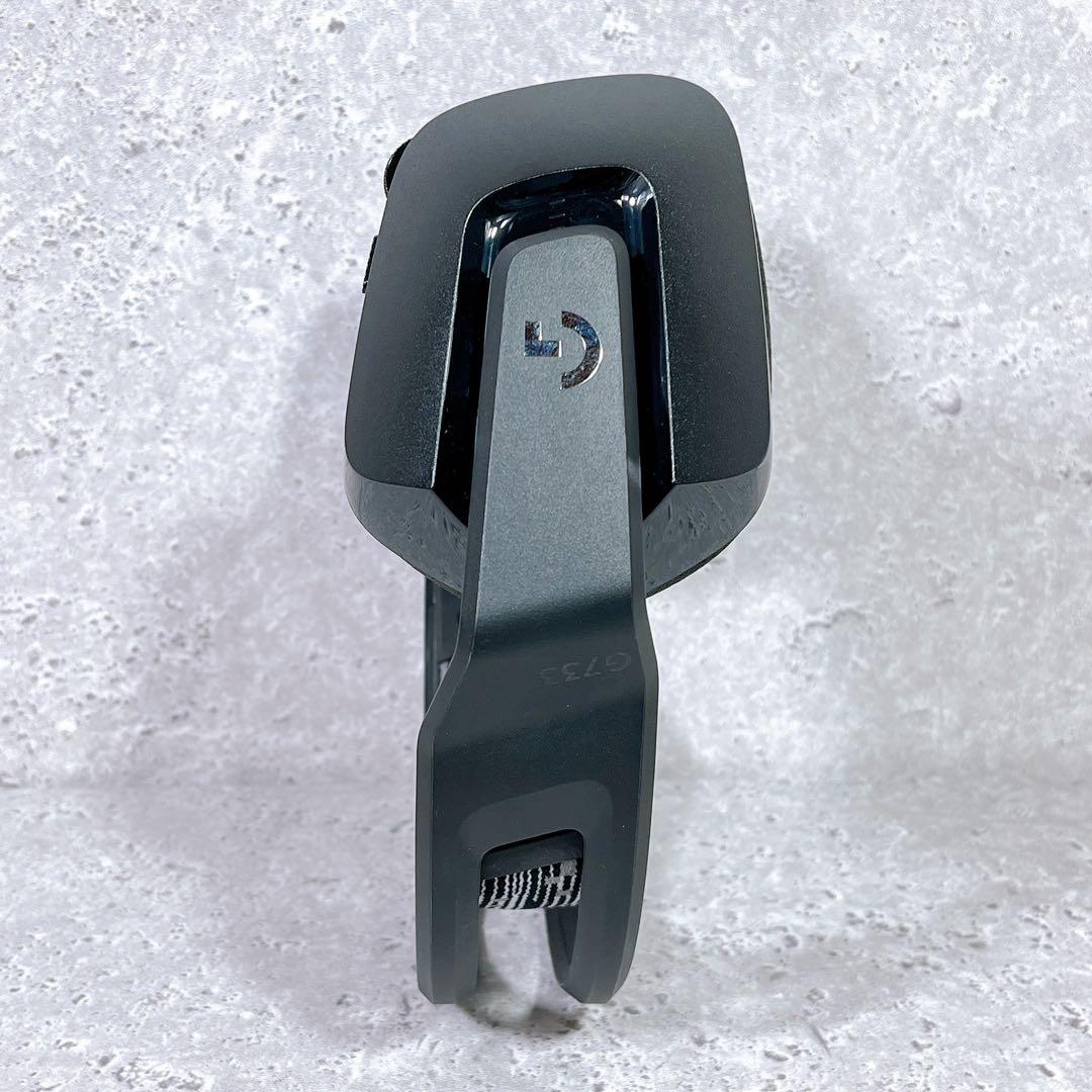 美品 Logicool G733 ワイヤレス ゲーミングヘッドセット ヘッドホン