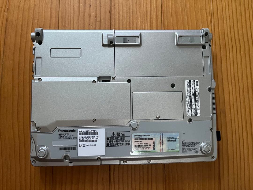 Lets'note CF-N8 美品Windows10pro Panasonic
