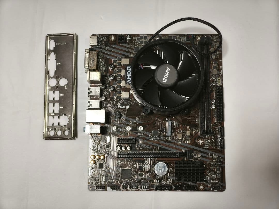 MSI A520M-A PROマザーボード＋Ryzen5 2400G CPU