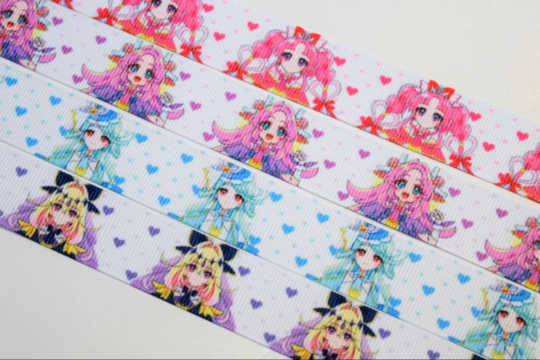 名探偵プリキュア　新柄　グログランリボン