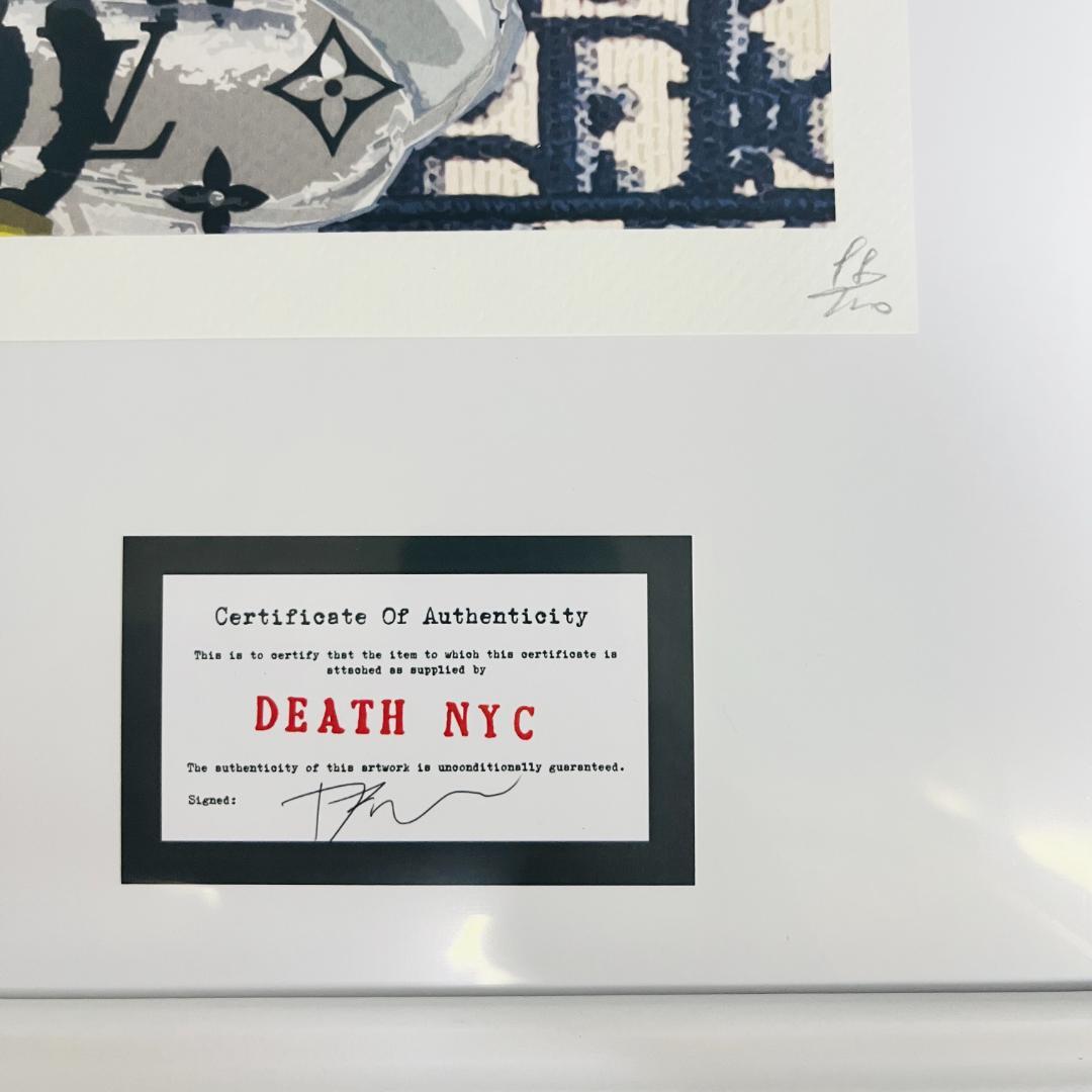 DEATH NYC　世界限定100枚アートポスター Mickey ×　Ｄｉｏｒ