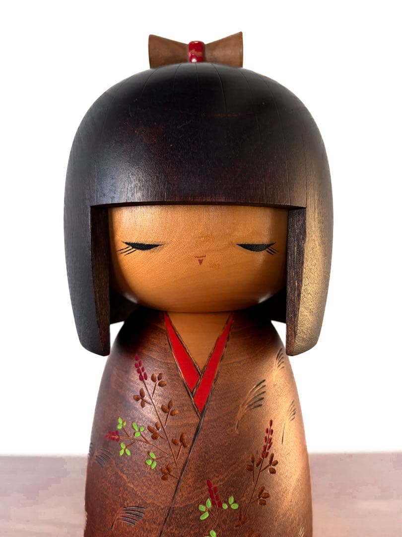岸 貞男 Sadao こけし creative kokeshi レトロ 可愛い