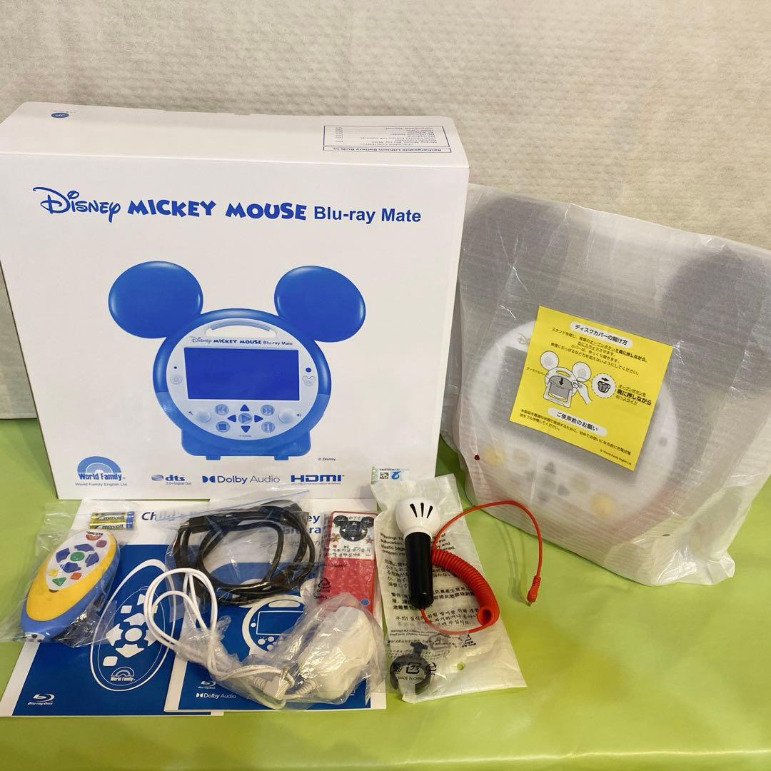 【美品】【2025年1月購入】DWE ミッキーメイト　ブルーレイ　プレイヤー