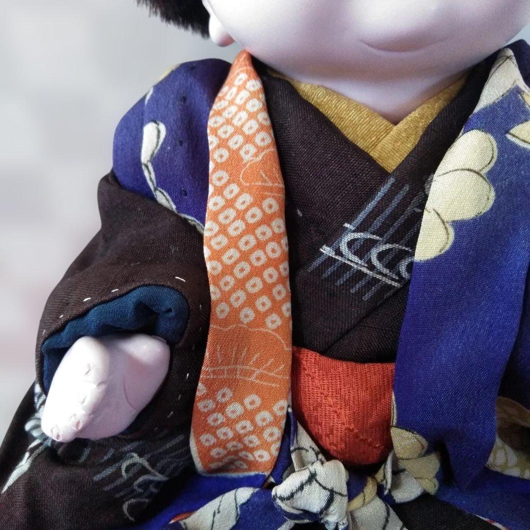 市松人形　幼子人形　松幹斉東光作