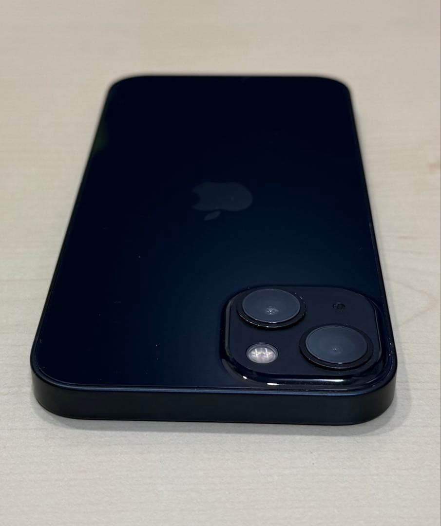 美品 iPhone13 126GB バッテリー容量100％ ミッドナイト