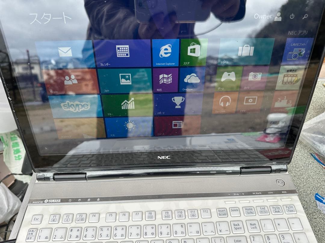 Core i７・オフィス２０１６！NEC LL750/M ホワイト ノートPC