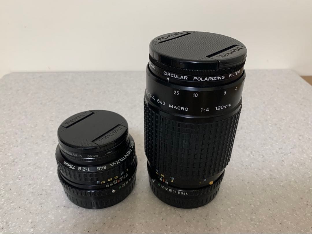 m*4様 PENTAX 645 中判フィルムカメラ レンズ6本セット