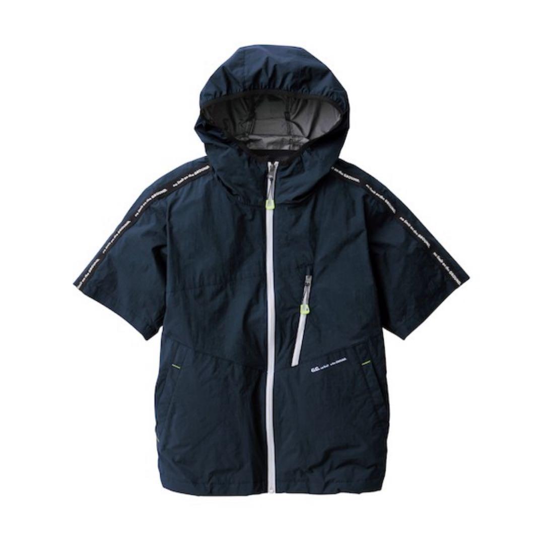 2点セット❣️新品✨桑和 半袖ブルゾン ネイビー M 空調作業服 ファンセット