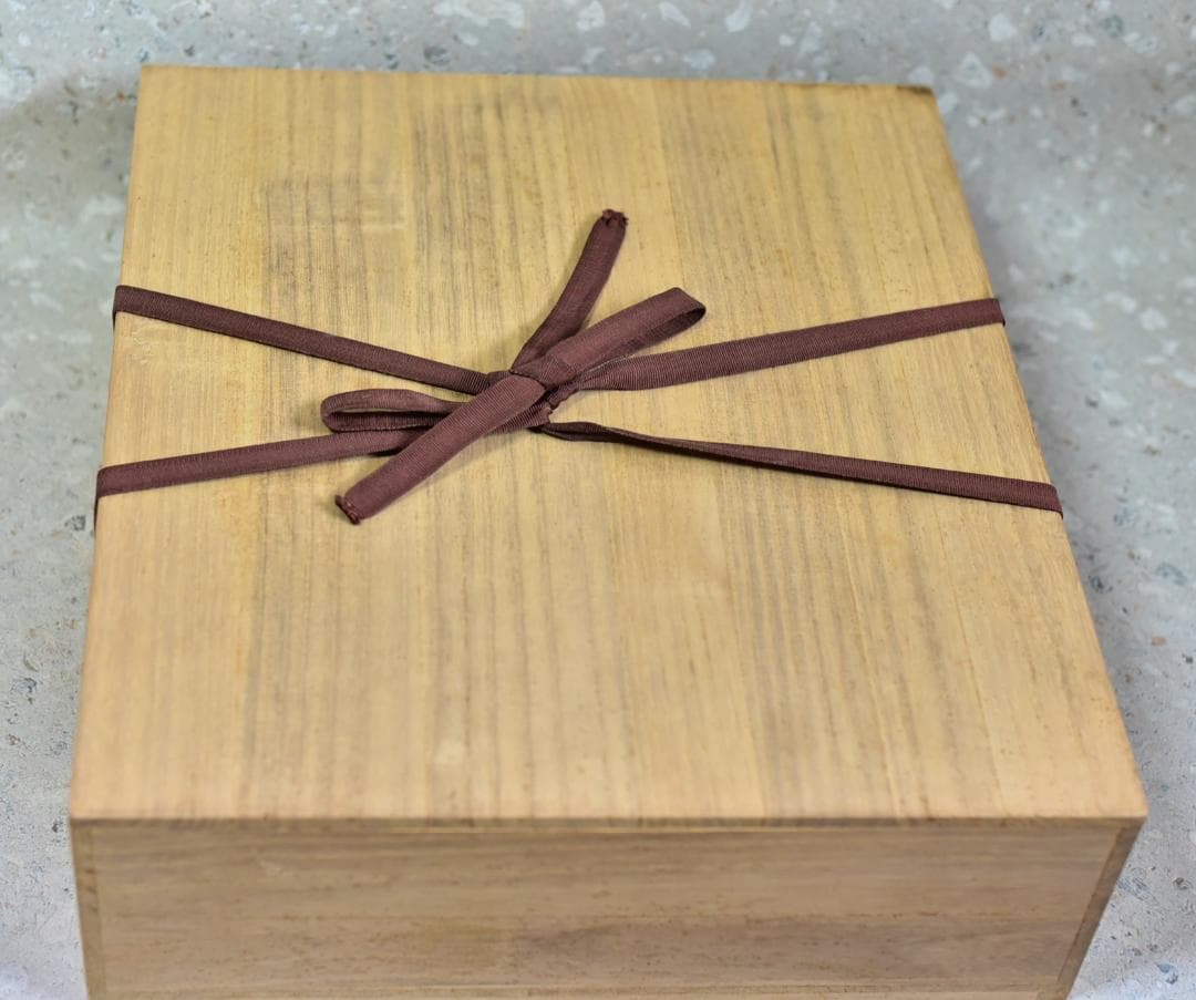 亀甲棚留搔合一元斉好【極上品】組立式　飾り棚　お茶道具／共箱