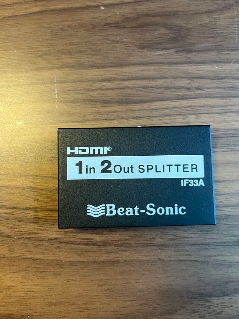 Beat-Sonic HDMI 1入力2出力分配器 IF33A