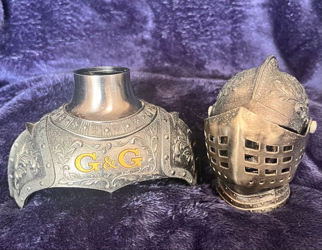 ニッカウィスキーGOLD & GOLD騎士ボトルナイトボトルウイスキー古酒
