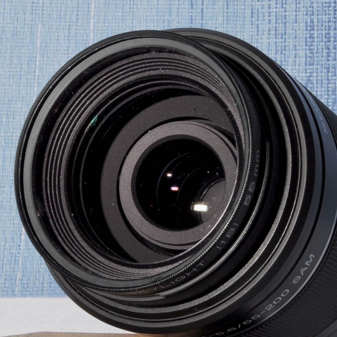 ✨フード付✨ソニー 55-200mm 望遠レンズ★運動会・イベント★Aマウント★