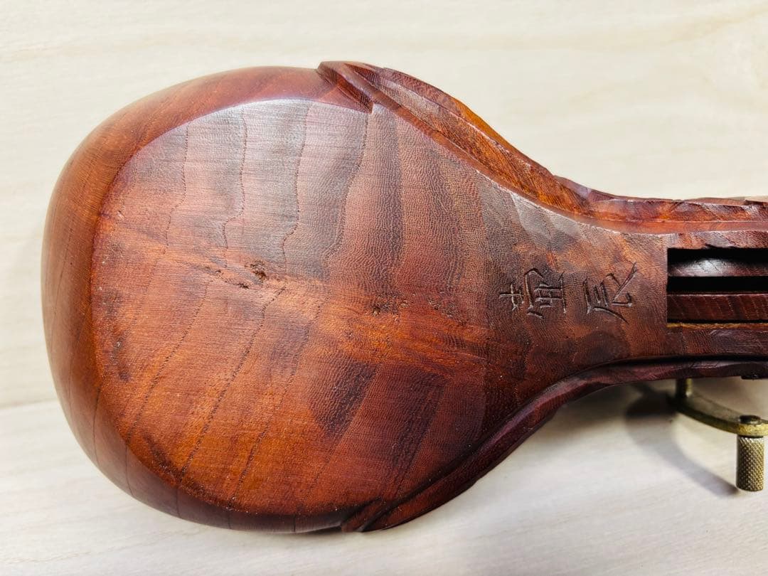 坪辰作　大工道具　工芸品　墨壺　墨壷　墨坪　墨つぼ　墨ツボ　すみつぼ　銘木　名工