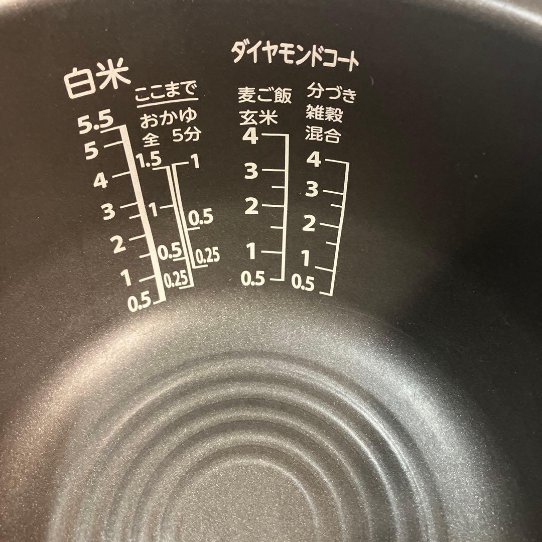 炊飯器用内釜 5.5合 ダイヤモンドコート