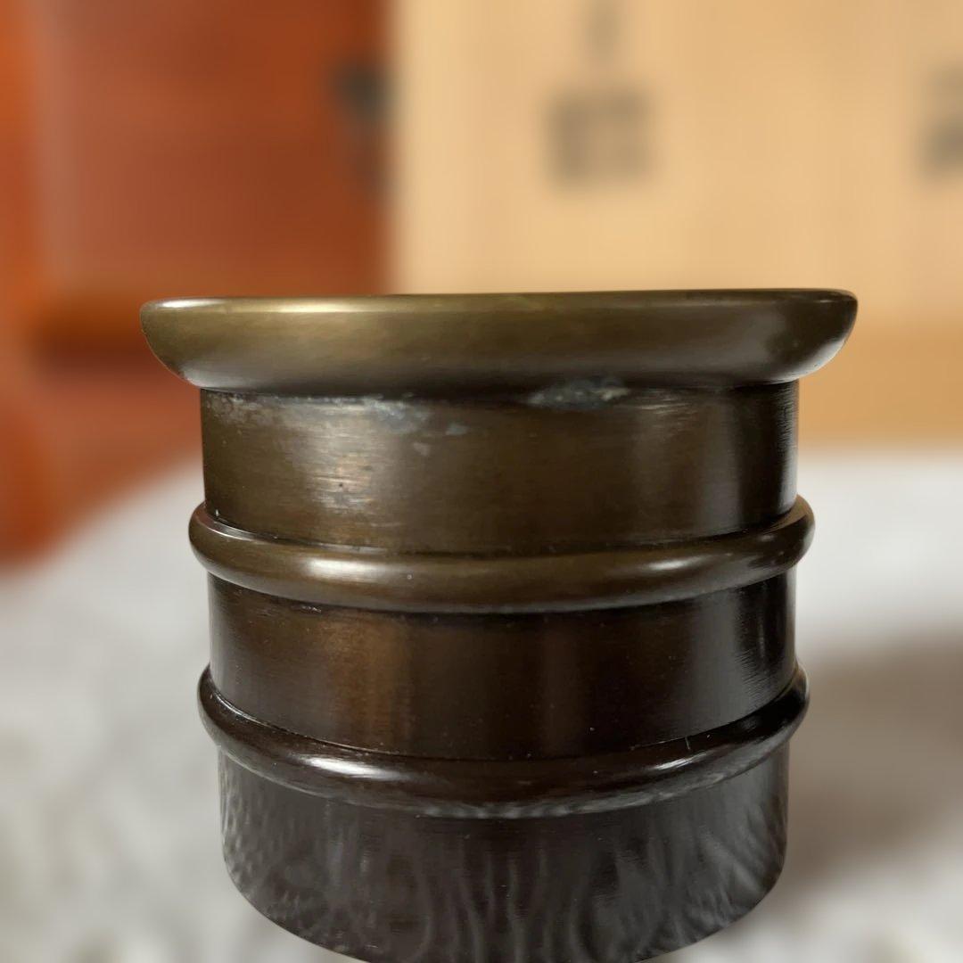 【未使用】 唐銅 皆具 一揃 共箱 祥栄 茶道具