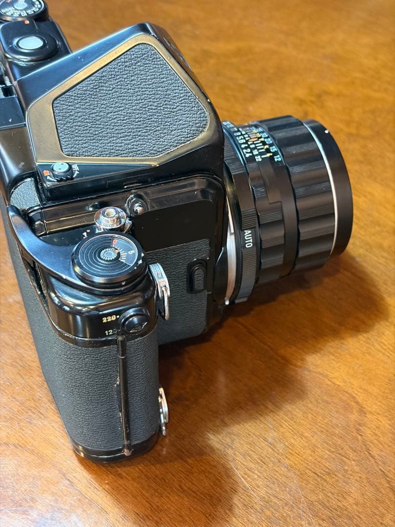 Pentax6×7 105mmf2.4 55mmf4 バケペン　完全動作品