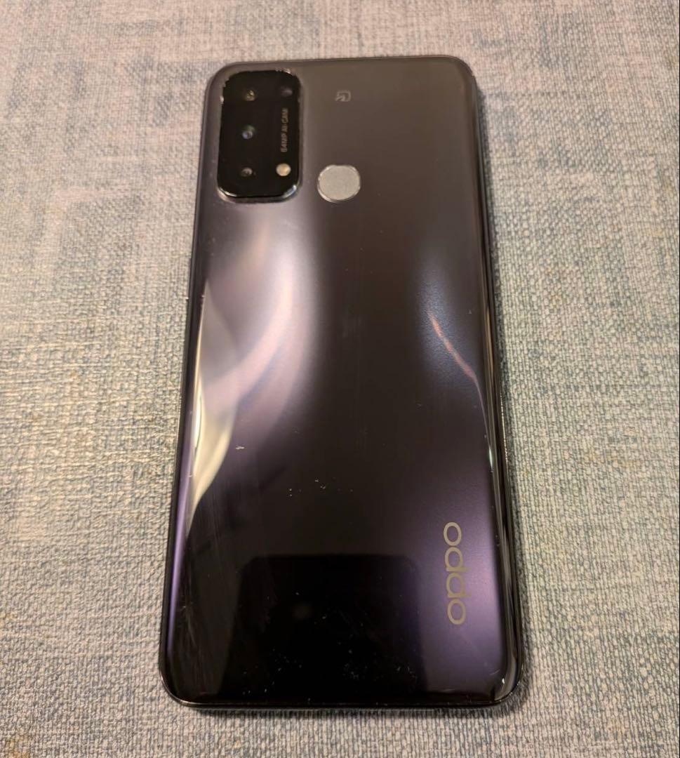 OPPO Reno5 A(eSIM対応)シルバーブラック128GB SIMフリー