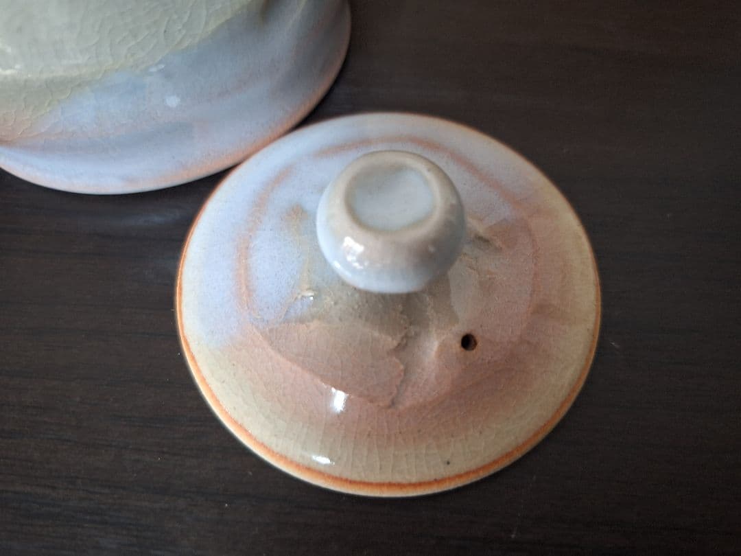 新品　未使用　萩焼　天龍窯　煎茶器 急須 湯冷まし　茶杯　6　茶器　番茶器