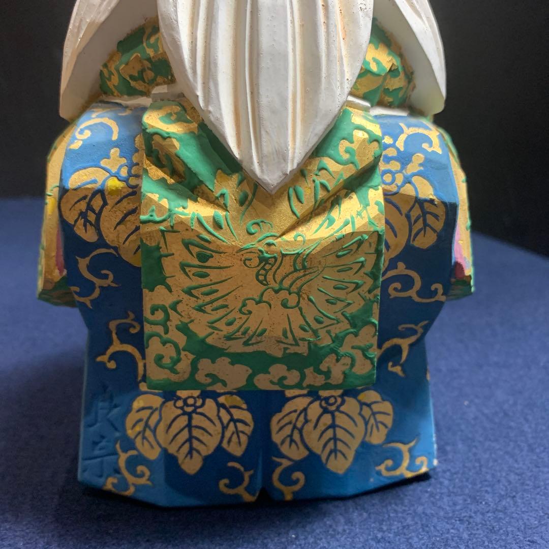 一刀彫　【老松】　銘あり　木嶋　良宗　造