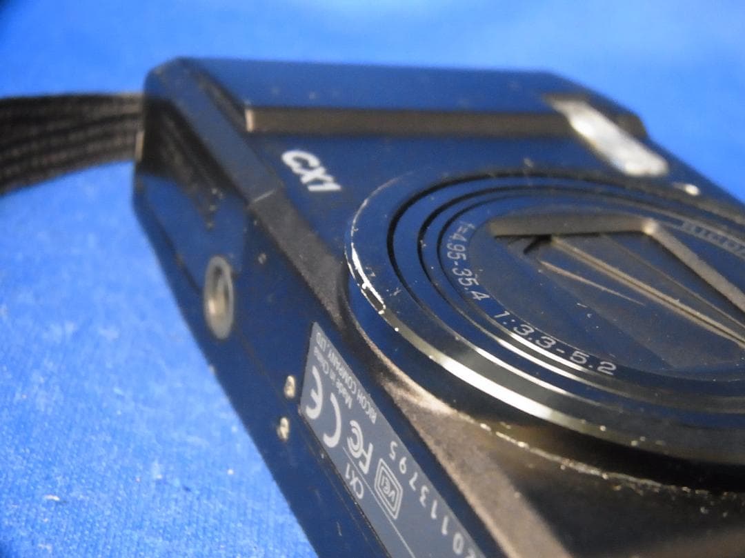 #3434 RICOH CX1 バッテリー・充電器・SD