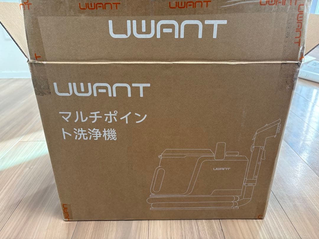 UWANT リンサークリーナー　掃除機　家庭用　軽量　ペットクリーナー　スチーム