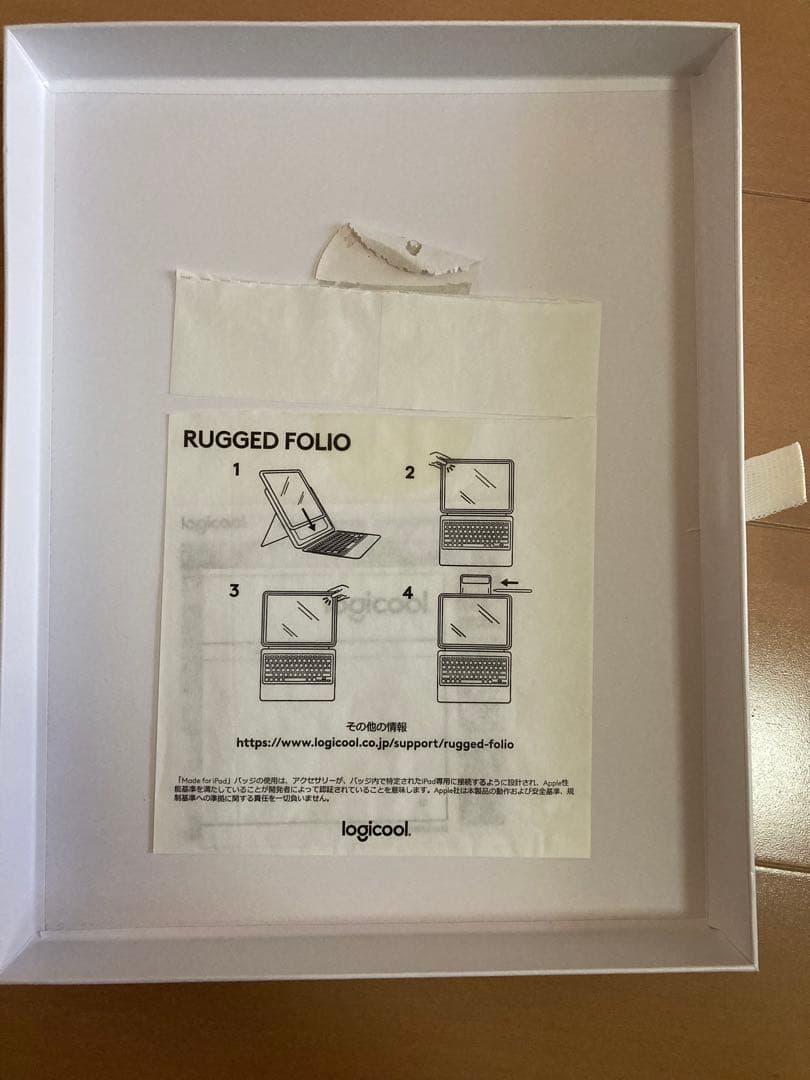 Logicool RUGGED FOLIO iPad(10世代)ケース