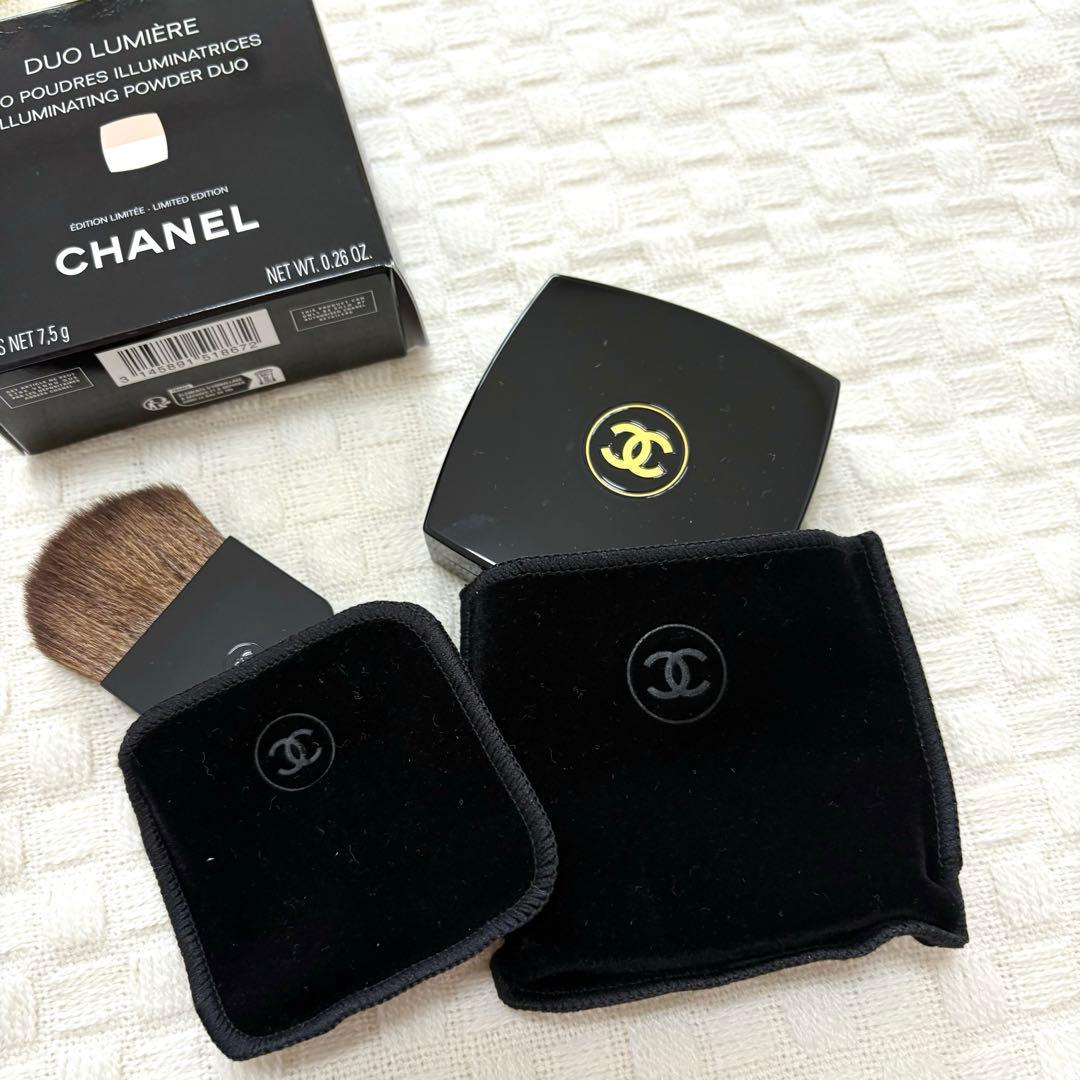 【新品未使用】CHANELシャネル デュオプードゥルルミエール フェイスパウダー