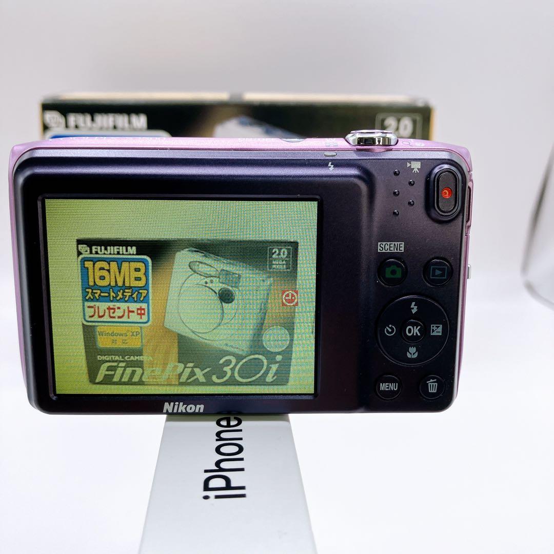 【入学式の使用に】Nikon COOLPIX S3500PP パープル