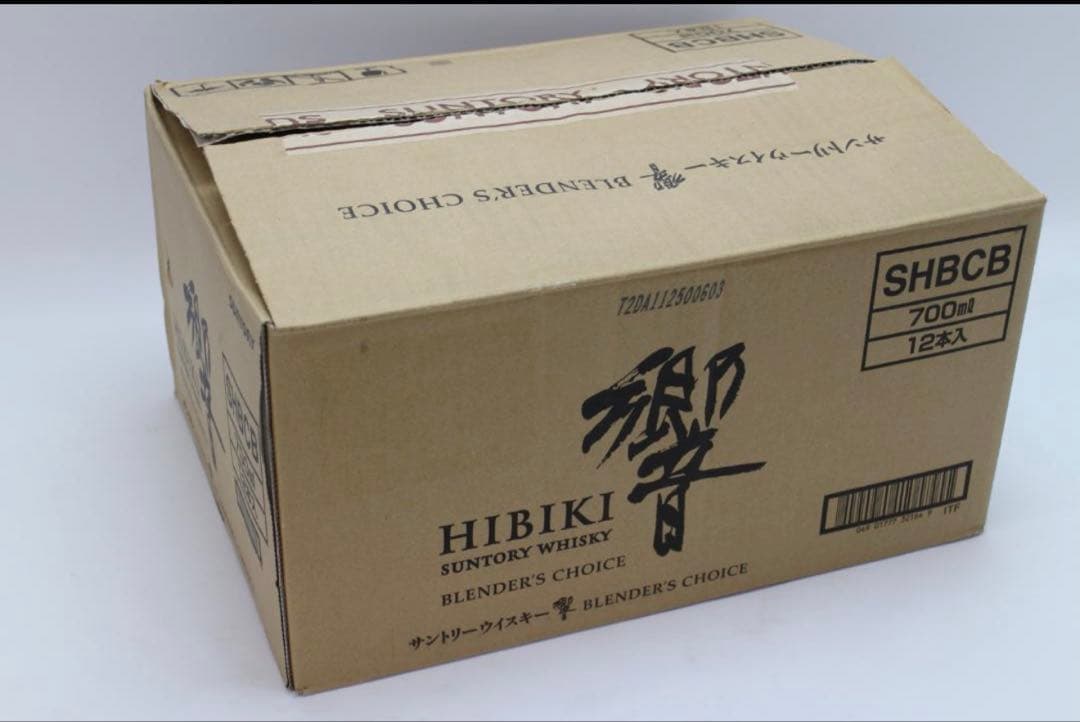 響 ブレンダーズチョイス 空瓶 未洗浄 12本 段ボール BC HIBIKI