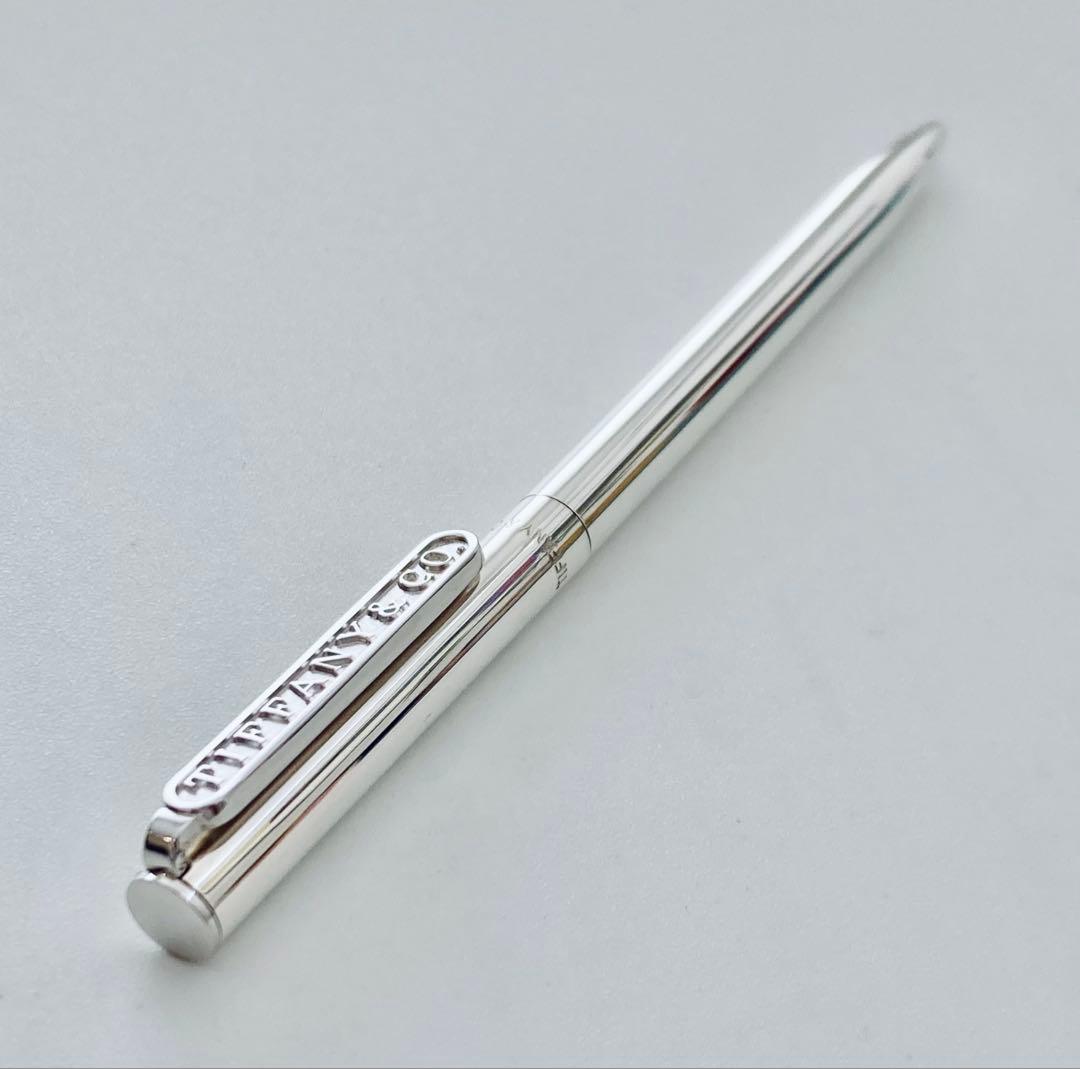 レア◆ティファニー純銀ボールペン スターリングシルバー925 Tiffany希少