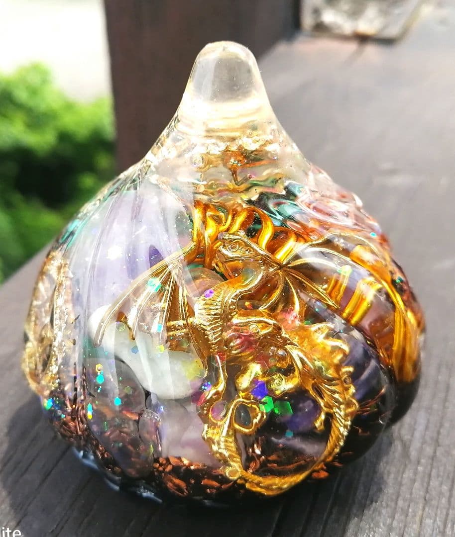 W✧DRAGONS✧ねじねじ✧宝珠型のオルゴナイト❤りりはさま❤専用です