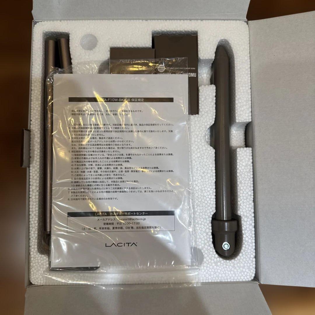 LACITA ENERFAN 2 卓上扇風機　中古美品　備品未使用　首振り